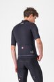 CASTELLI Kolesarska  vetru odporna jakna - DO.DI.CI. SHORT SLEEVE - črna