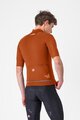 CASTELLI Kolesarska  vetru odporna jakna - DO.DI.CI. SHORT SLEEVE - rjava