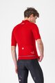 CASTELLI Kolesarska  vetru odporna jakna - DO.DI.CI. SHORT SLEEVE - rdeča