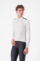 CASTELLI Kolesarski dres z dolgimi rokavi zimski - PURO 4 - bela