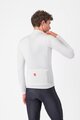 CASTELLI Kolesarski dres z dolgimi rokavi zimski - PURO 4 - bela