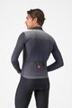 CASTELLI Kolesarski dres z dolgimi rokavi zimski - APICE - siva