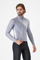 CASTELLI Kolesarski dres z dolgimi rokavi zimski - AMPLIFY - siva