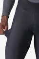CASTELLI Kolesarske dolge hlače z naramnicami - UNLIMITED - črna