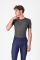 CASTELLI Kolesarska  majica s kratkimi rokavi - MEDIO BASE LAYER - siva
