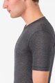 CASTELLI Kolesarska  majica s kratkimi rokavi - MEDIO BASE LAYER - siva