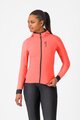 CASTELLI Kolesarska  podaljšana jakna - UNLIMITED W - rožnata