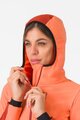 CASTELLI Kolesarska  podaljšana jakna - UNLIMITED W - oranžna/rdeča