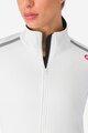 CASTELLI Kolesarska  podaljšana jakna - ESPRESSO AIR W - bela