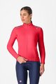 CASTELLI Kolesarska  podaljšana jakna - ESPRESSO AIR W - rdeča