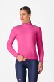 CASTELLI Kolesarska  podaljšana jakna - ESPRESSO AIR W - rožnata