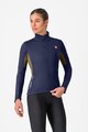 CASTELLI Kolesarska  podaljšana jakna - ENTRATA 2 W - modra