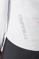 CASTELLI nepremočljiva jakna - EMERGENCY 3 W RAIN - bela
