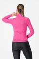 CASTELLI Kolesarski dres z dolgimi rokavi zimski - SFIDA 3 - rožnata