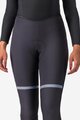 CASTELLI Kolesarske dolge hlače z naramnicami - POLARE 2 W - črna