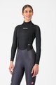 CASTELLI Kolesarska  majica z dolgimi rokavi - FLANDERS 2 WARM W - črna