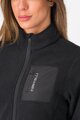 CASTELLI pulover - CLASSICO W FLEECE - črna