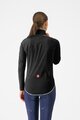 CASTELLI nepremočljiva jakna - ULTRA W RAIN CAPE - črna