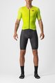 CASTELLI Kolesarski kombinezon - PR SPEED - svetlo zelena