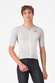CASTELLI Kolesarski dres s kratkimi rokavi - FREE SPEED 3 RACE TOP - bela