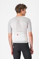 CASTELLI Kolesarski dres s kratkimi rokavi - FREE SPEED 3 RACE TOP - bela
