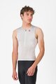 CASTELLI Kolesarski dres brez rokavov - FREE SPEED 3 TOP - bela