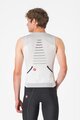 CASTELLI Kolesarski dres brez rokavov - FREE SPEED 3 TOP - bela