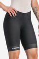 CASTELLI Kolesarske kratke hlače brez naramnic - TRI W SHORT - črna