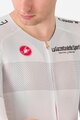 CASTELLI Kolesarski dres s kratkimi rokavi - #GIRO107 RACE - bela