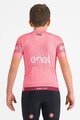 CASTELLI Kolesarski dres s kratkimi rokavi - #GIRO107 KID - rožnata