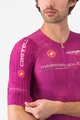 CASTELLI Kolesarski dres s kratkimi rokavi - GIRO 108 RACE 8S - vijolična