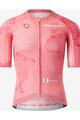 CASTELLI Kolesarski dres s kratkimi rokavi - GIRO 108 RACE 8S - rožnata