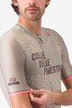 CASTELLI Kolesarski dres s kratkimi rokavi - GIRO COLLE DELLE FINESTRE - bež