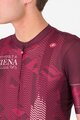 CASTELLI Kolesarski dres s kratkimi rokavi - GIRO SIENA - bordo