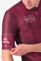 CASTELLI Kolesarski dres s kratkimi rokavi - GIRO SIENA - bordo
