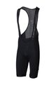 BBB Kolesarske kratke hlače z naramnicami - POWERFIT - črna