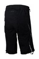 BBB Kolesarske kratke hlače brez naramnic - DELTASHIELD SHORTS - črna