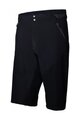 BBB Kolesarske kratke hlače brez naramnic - BLAST - črna