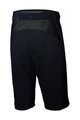 BBB Kolesarske kratke hlače brez naramnic - BLAST - črna