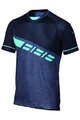 BBB Kolesarski dres s kratkimi rokavi - GRAVITY - modra