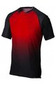 BBB Kolesarski dres s kratkimi rokavi - GRAVITY - rdeča