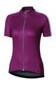 BBB Kolesarski dres s kratkimi rokavi - DONNA - vijolična