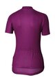 BBB Kolesarski dres s kratkimi rokavi - DONNA - vijolična