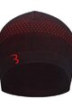 BBB Kolesarska kapa - FARHAT - rdeča/črna