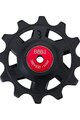 BBB jermenice menjalnika - ROLLERBOY CERAMIC 12T SR - rdeča/črna