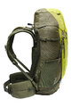 VAUDE nahrbtnik - ASYMMETRIC 42+8 - zelena/rumena