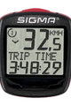 SIGMA SPORT tahometer za kolo - 1200 BASELINE 015 - rdeča/črna