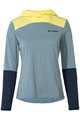 VAUDE Kolesarski dres z dolgimi rokavi zimski - TREMALDO - svetlo modra/modra/rumena