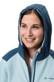VAUDE Kolesarska  vetru odporna jakna - QIMSA SOFTSHELL - modra