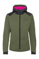VAUDE Kolesarska  vetru odporna jakna - QIMSA SOFTSHELL - zelena
